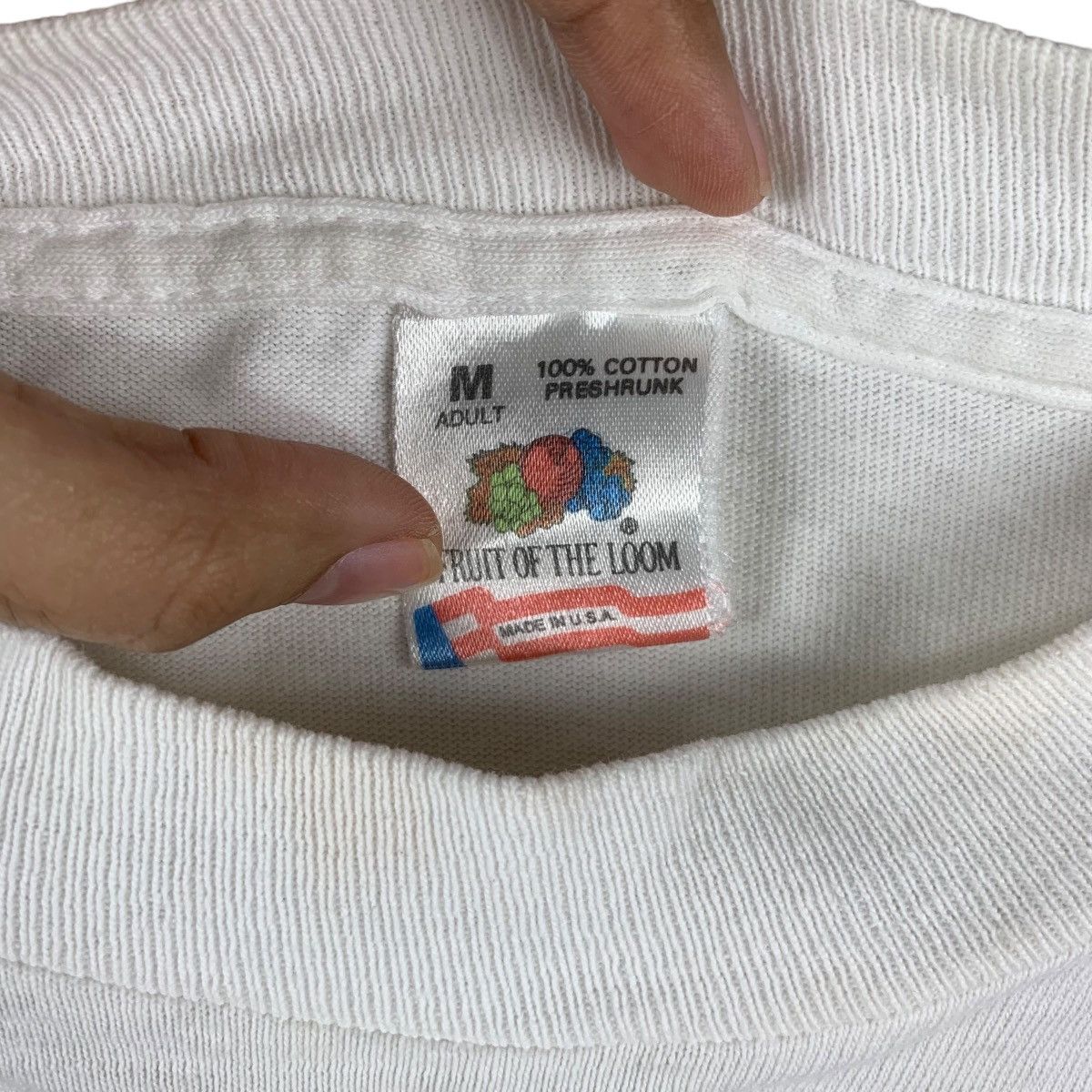 Fruit Of The Loom Vintage 90’ FRUIT OF THE LOOM HAWAII Painting Tee Shirt Size M / US 6-8 / IT 42-44 - 6 Thumbnail