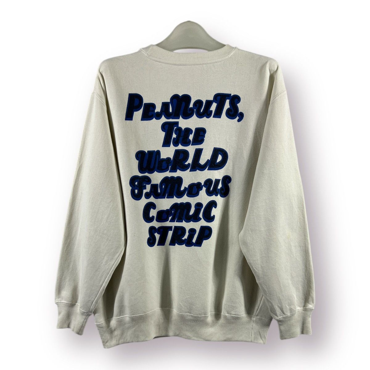 Peanuts × Vintage 🔥 vintage Peanut Roundneck Sweatshirt - M Size US M / EU 48-50 / 2 - 9 Thumbnail