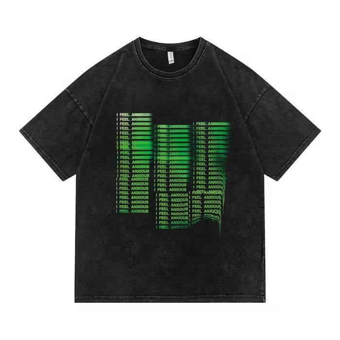 Japanese Brand Anxiety Graphic T Shirt Size US M / EU 48-50 / 2 - 1 Thumbnail
