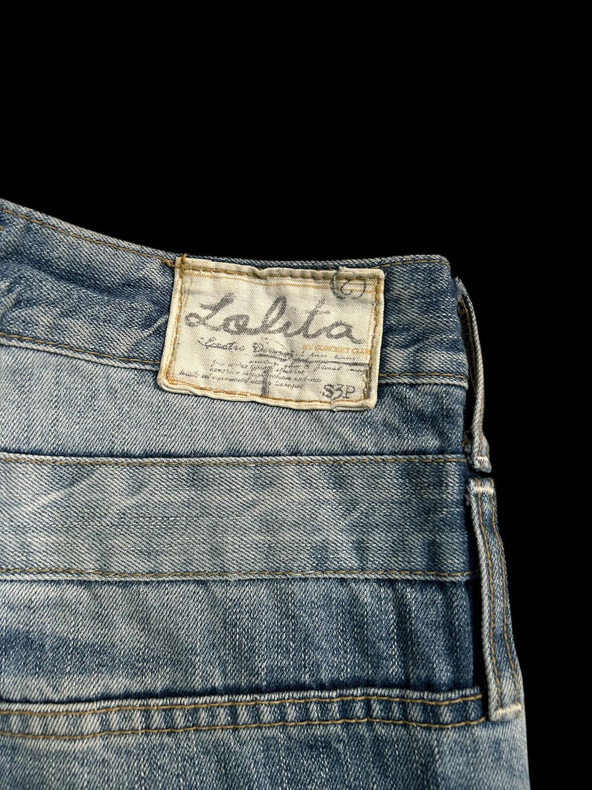 Japanese Brand × Kapital × Vintage Double Waist Lolita Japanese Punk Style Denim Jeans Size US 32 / EU 48 - 7 Thumbnail