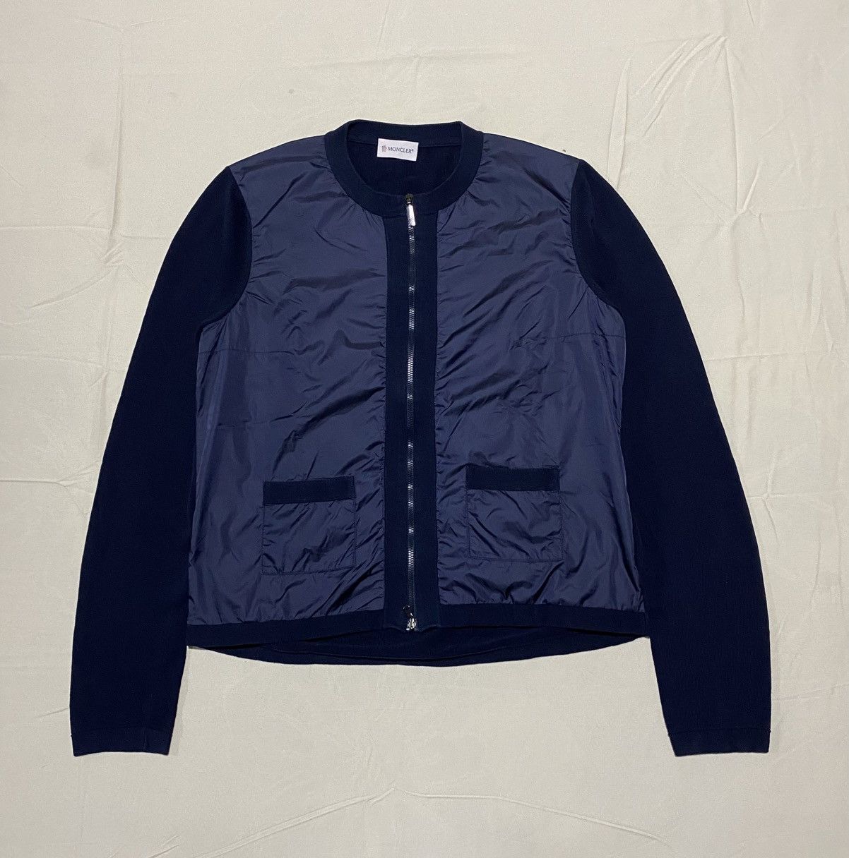 Moncler Moncler Maglia Tricot Alla Coreana Jacket Size M / US 6-8 / IT 42-44 - 1 Thumbnail