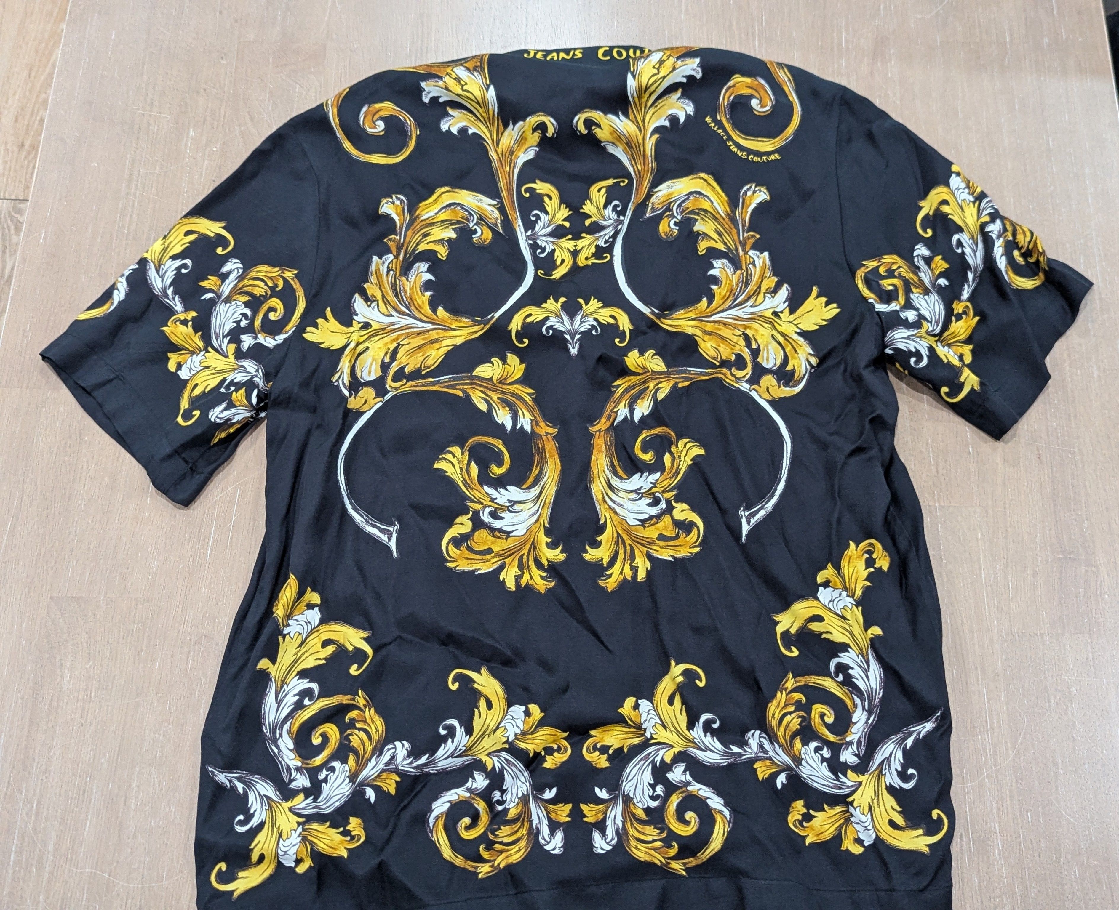 Versace Jeans Couture Versace Jeans Couture Barocco Button Up Shirt 46 Size US S / EU 44-46 / 1 - 4 Thumbnail