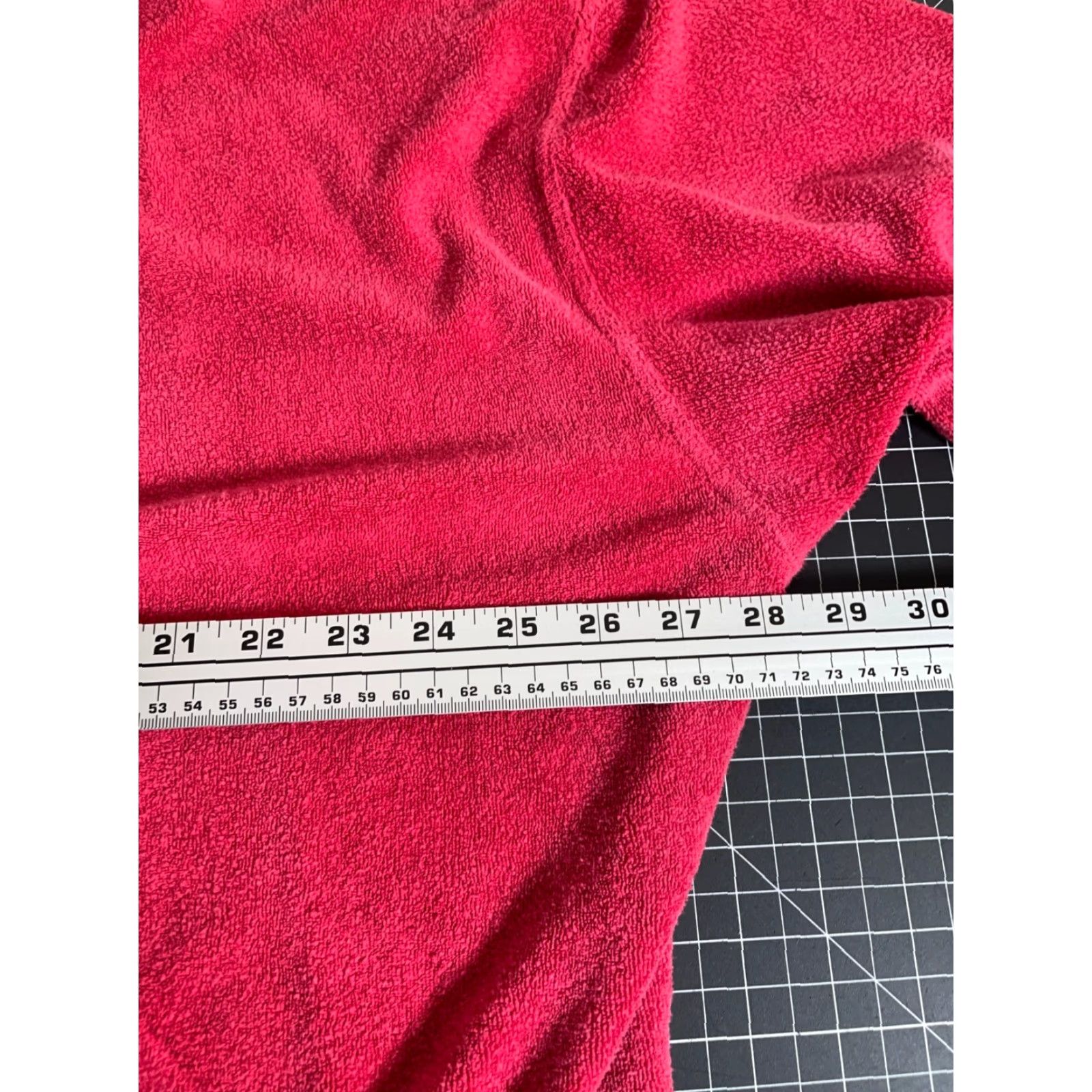 Vintage BUM Equipment Hoodie Adult 4X Red Terry Cloth Sweatshirt Ski Bum Beach Towel Vintage No Size US XXL / EU 58 / 5 - 5 Thumbnail