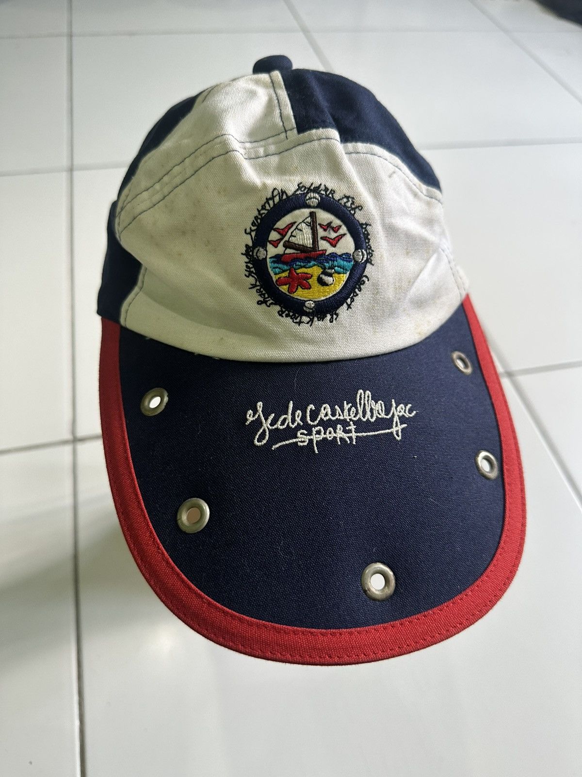 Jean Charles De Castelbajac Vintage 80s Jeans_Charles de Castelbajac Sport Hawaii Hats Size ONE SIZE - 3 Thumbnail