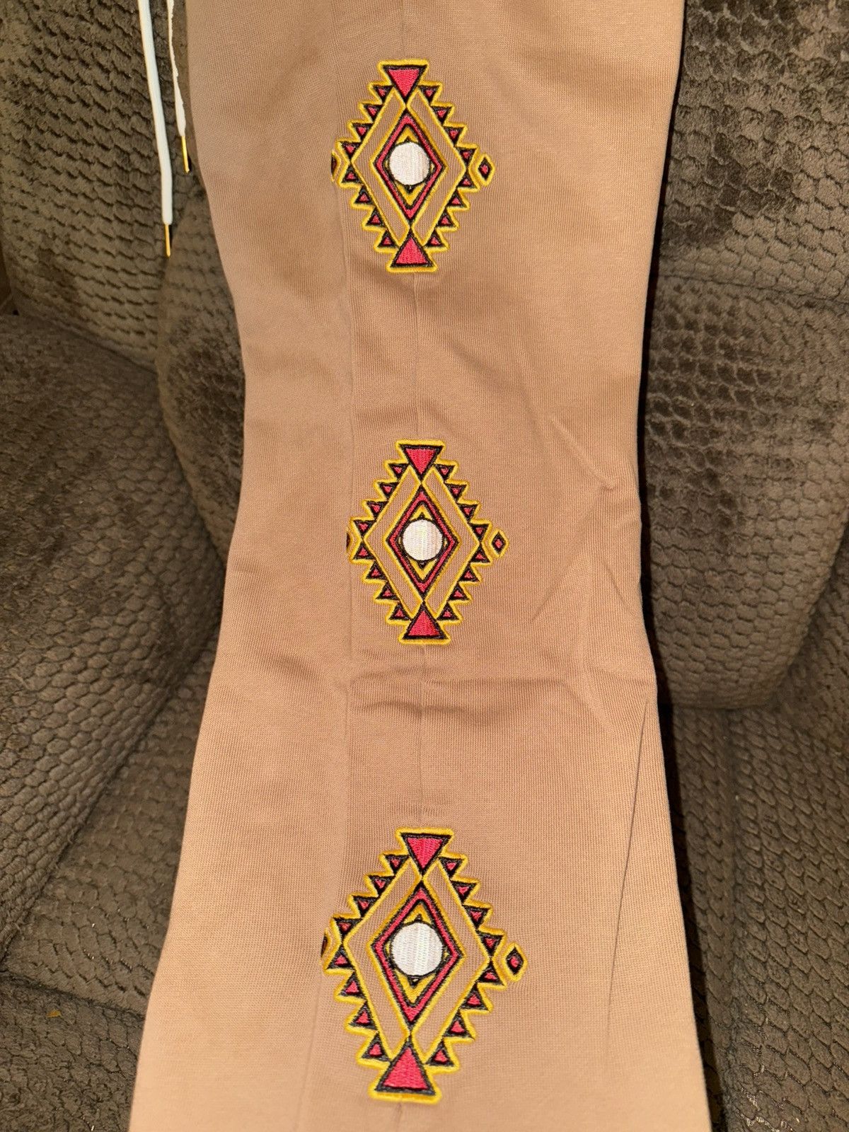 Complex Campus Goods x Saints & Sinners NEW! Western Stacked Joggers Size US 32 / EU 48 - 13 Thumbnail