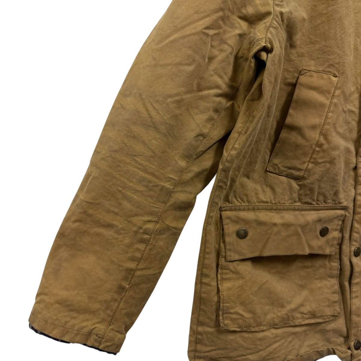 Brixtol Brixtol waxed Field Jacket Made In England Size US L / EU 52-54 / 3 - 6 Thumbnail