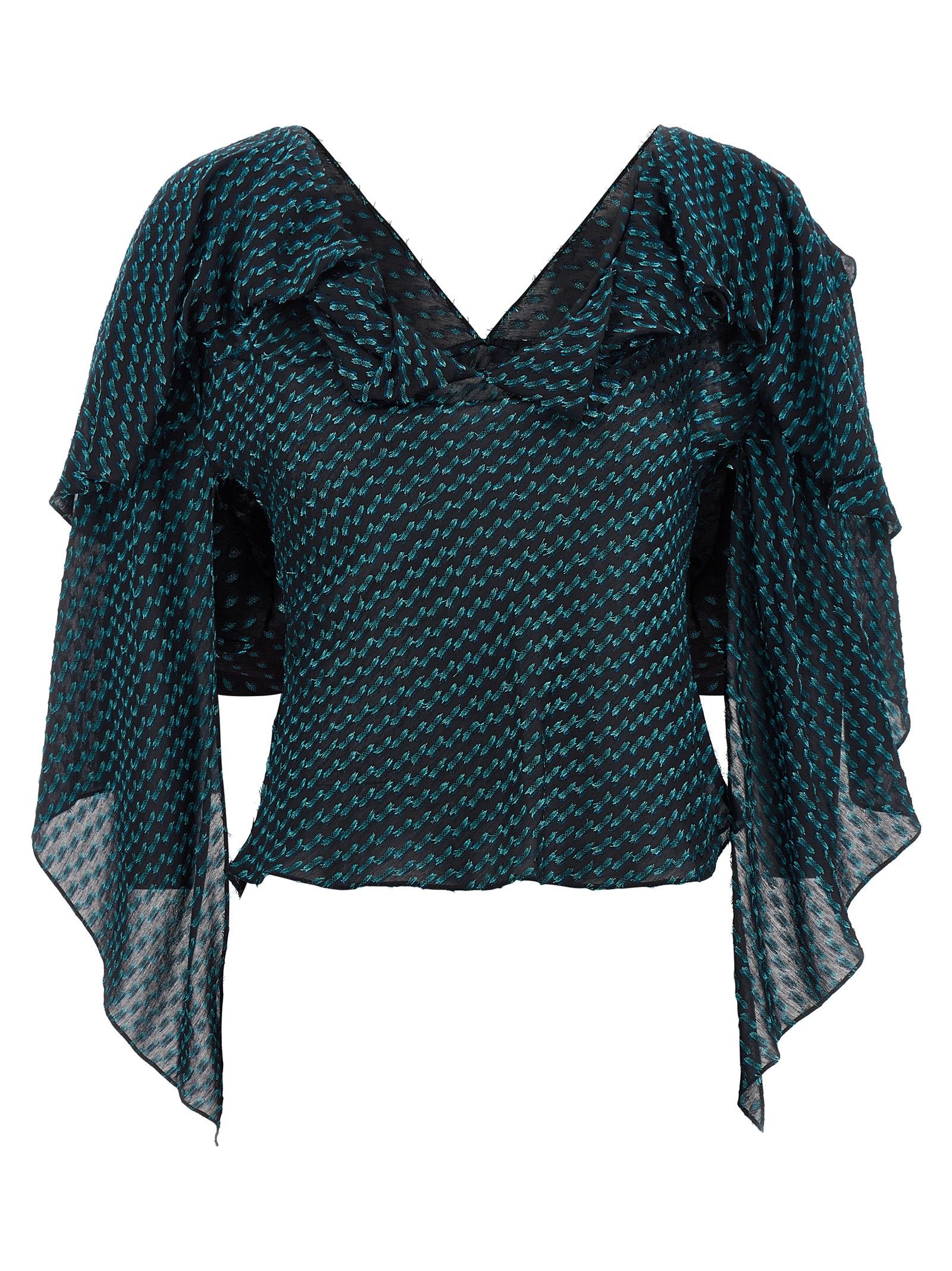 Kiko Kostadinov 'Plexus' Blouse Size S / US 4 / IT 40 - 1 Thumbnail