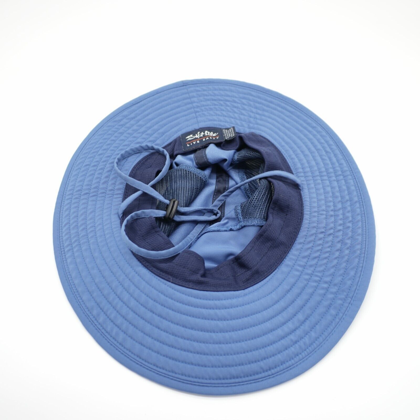 Designer Salt Life Boonie Hat Blue Vented Brimmed Bucket American Mar Size ONE SIZE - 5 Thumbnail