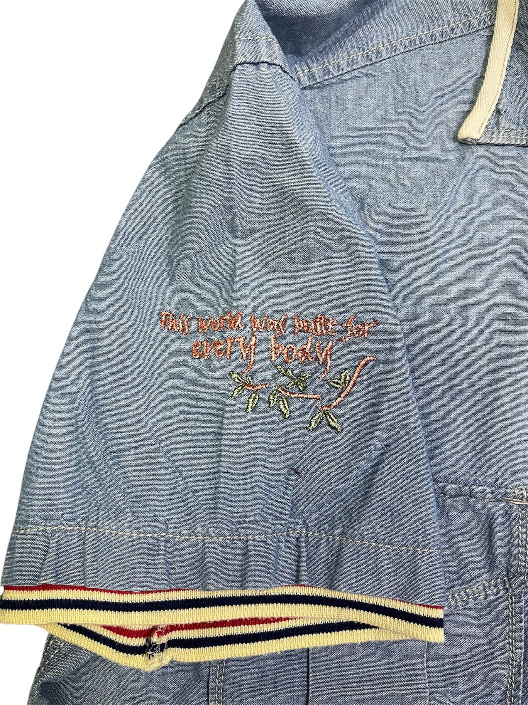 Napapijri Napapijri Chambray Oxford JBA Style Embroidery Logo Size US L / EU 52-54 / 3 - 6 Thumbnail