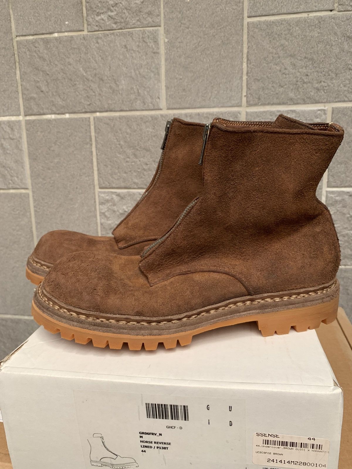 Guidi Guidi x Undercover x Nonnative GR06FRV_N Size US 11 / EU 44 - 6 Thumbnail