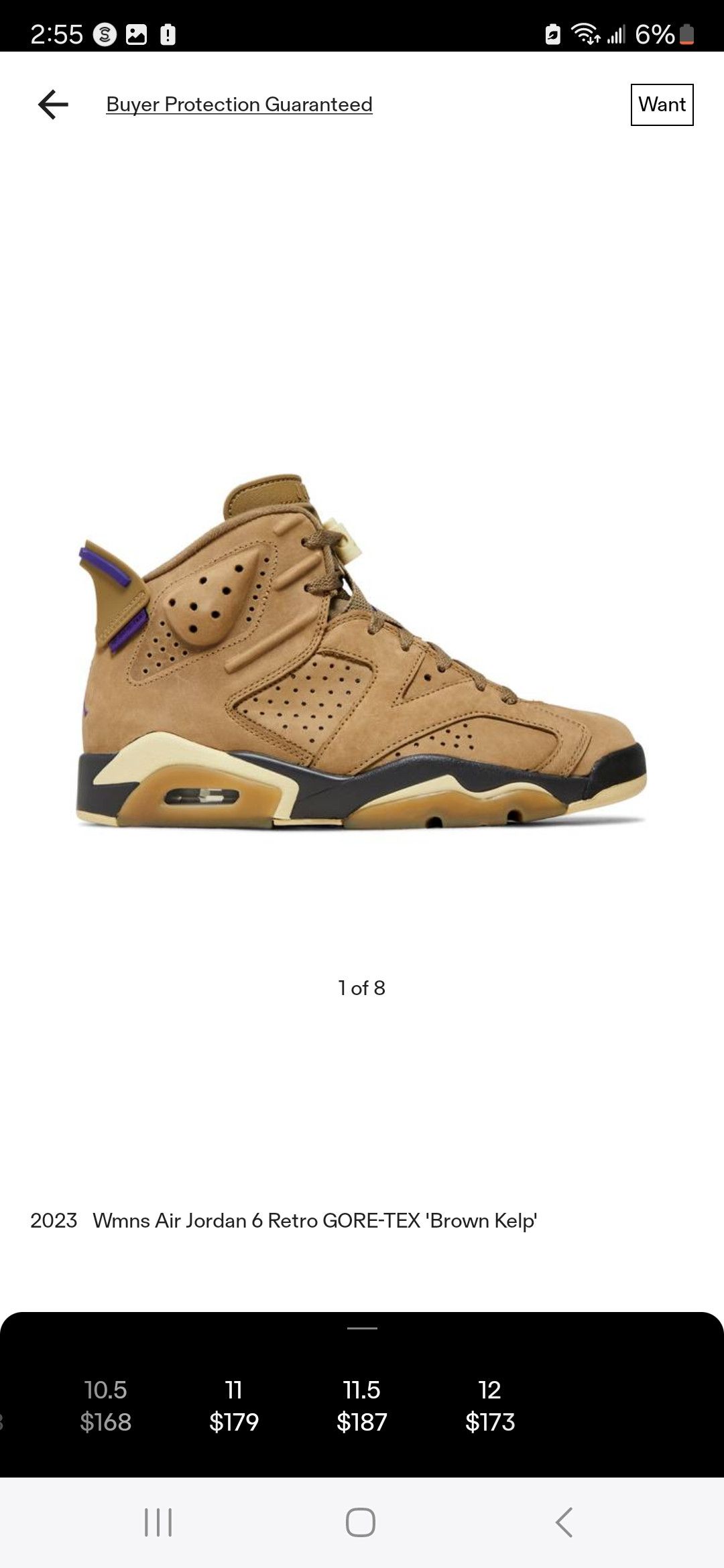 Jordan Brand Air Jordan 6 Size US 10 / EU 43 - 8 Thumbnail