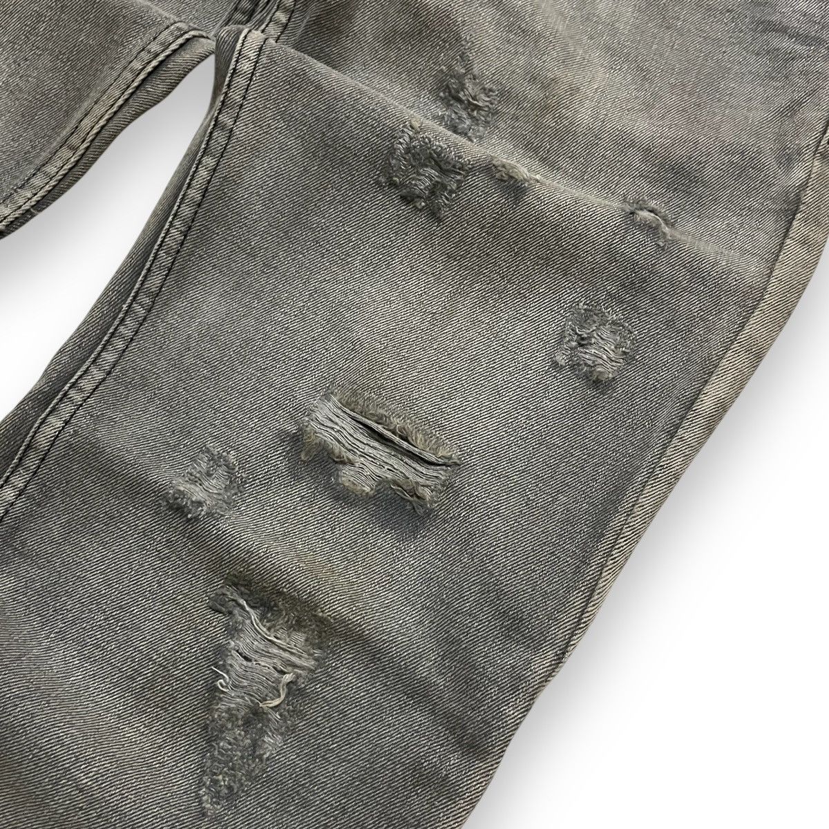 If Six Was Nine × Japanese Brand ORIGINAL LOOSE BIRTHBREATH BLACK SMOKE & WHITE BEACH (32×41) Size US 32 / EU 48 - 4 Thumbnail