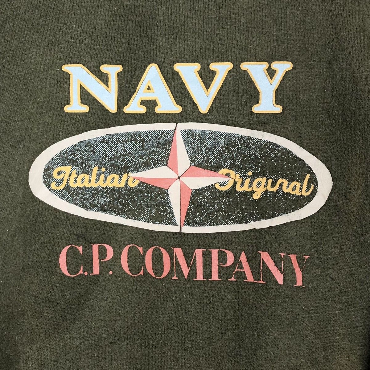 C.P. Company Vintage 90s C.P. Company Crewneck Ringer Sweatshirt Big Logo Size M / US 6-8 / IT 42-44 - 11 Thumbnail