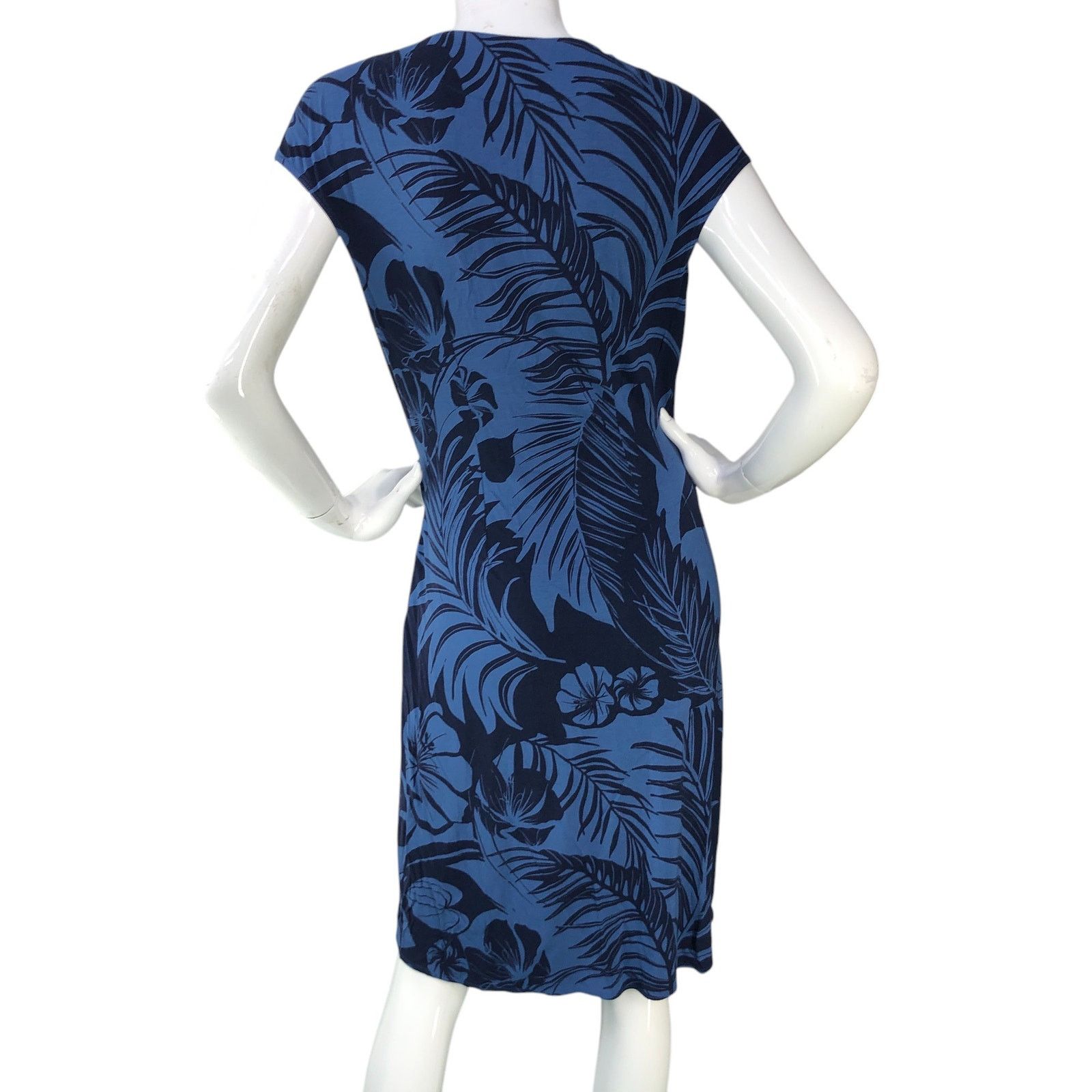 Tommy Bahama Tommy Bahama Size S Dress Faux Wrap Lets Be Fronds Tambour Size S / US 4 / IT 40 - 7 Thumbnail