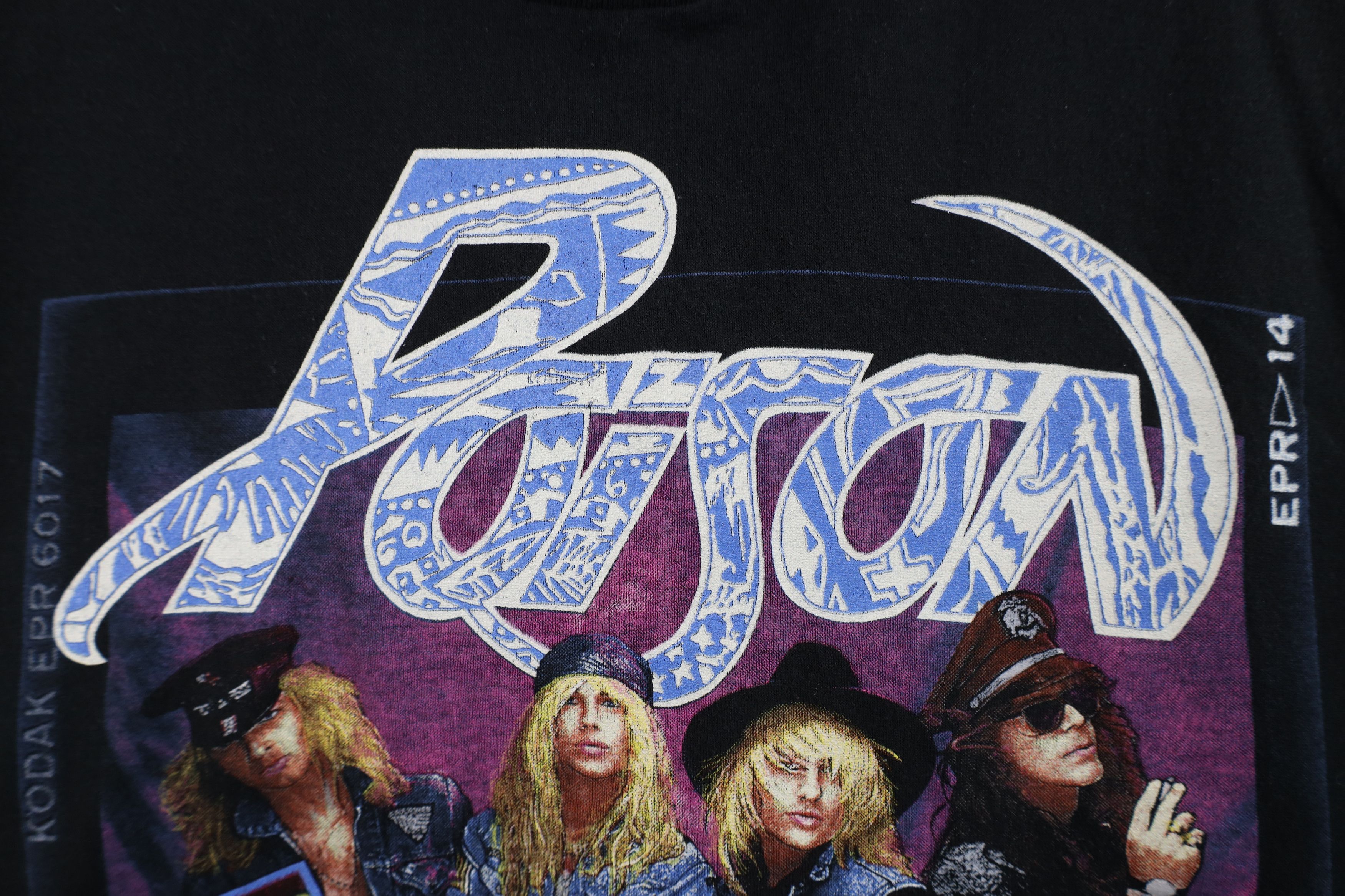 Vintage Vintage 80s Open Up and Say Ahh Tour P oison Band T-Shirt Size L / US 10 / IT 46 - 8 Thumbnail