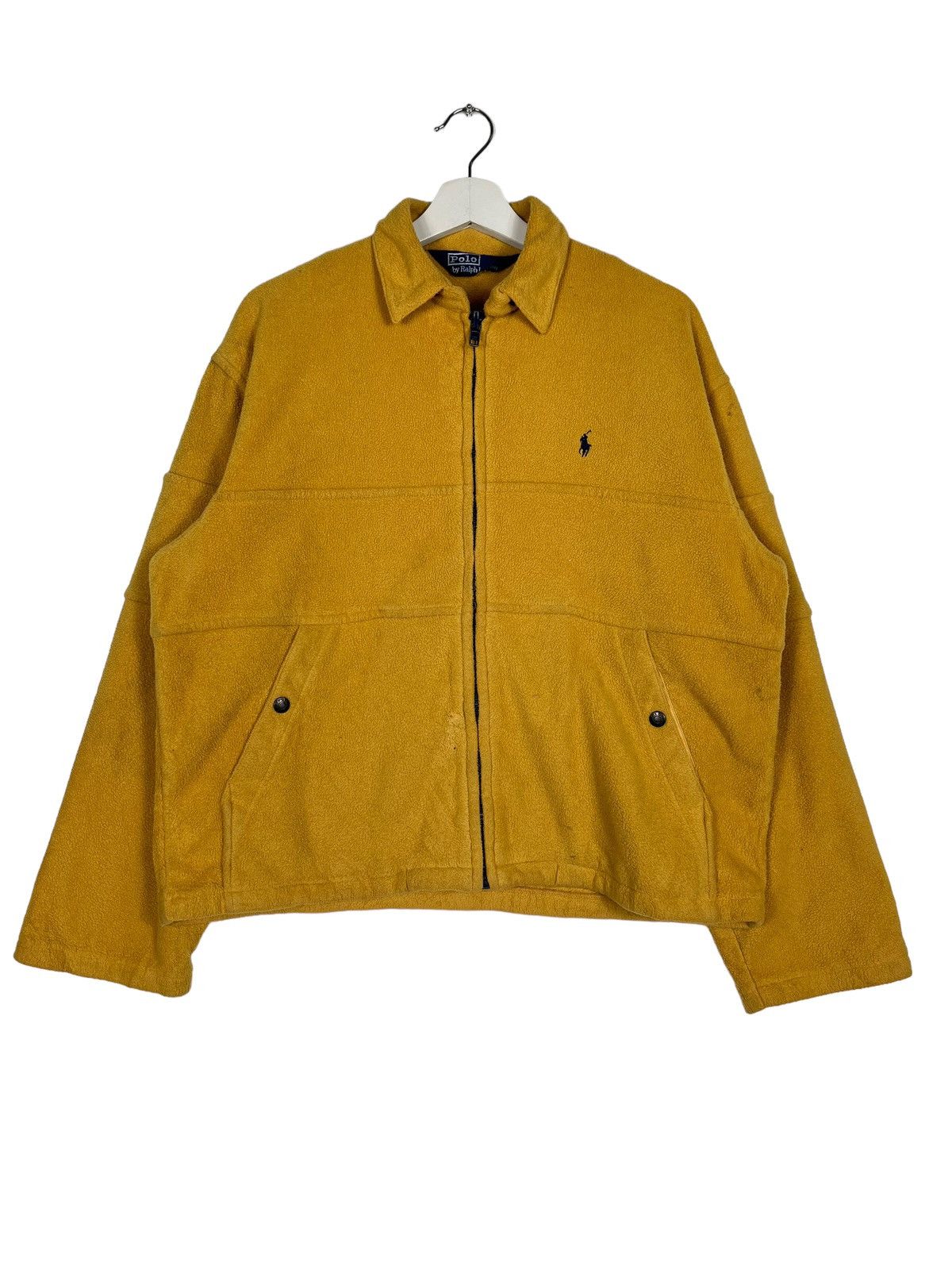 Polo Ralph Lauren 🔥 90s VINTAGE POLO RALPH LAUREN FLEECE JACKET MADE IN USA Size US S / EU 44-46 / 1 - 1 Thumbnail