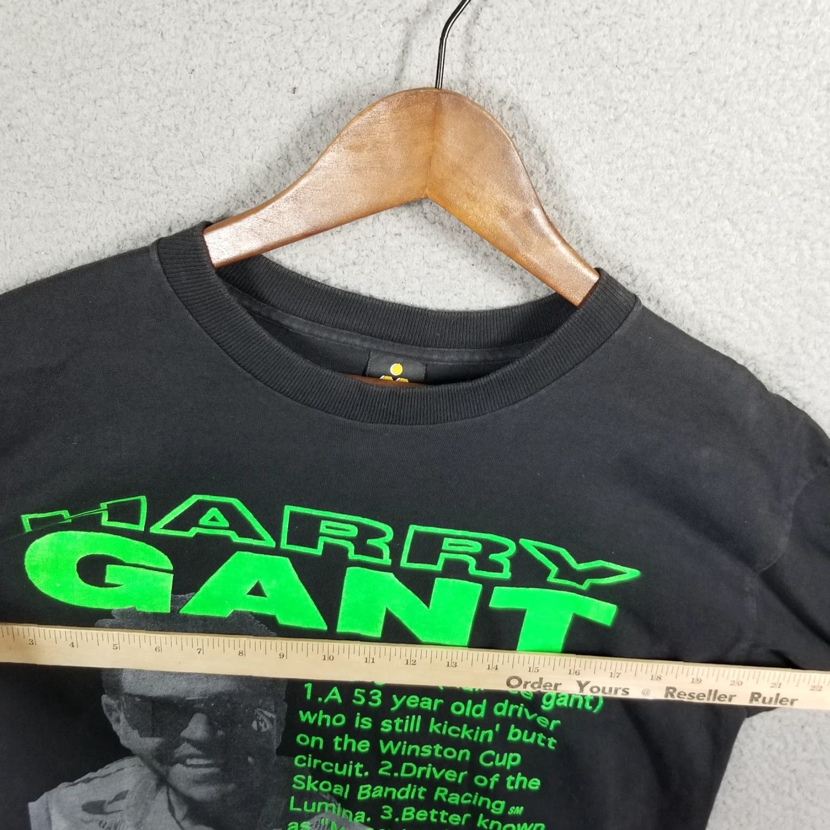 Gant VINTAGE Harry Gant NASCAR T-Shirt Men Large Skoal Bandit Logo 90s Racing USA Size US L / EU 52-54 / 3 - 7 Thumbnail