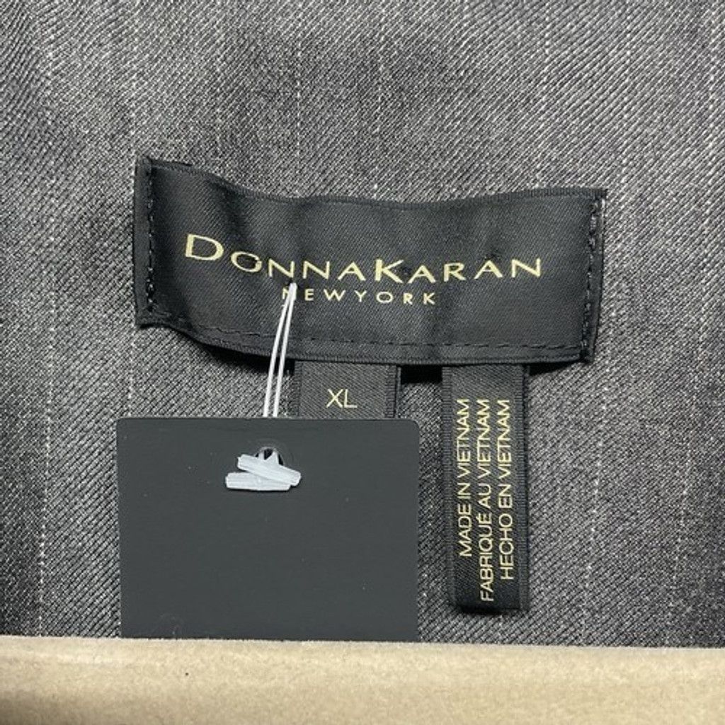 Donna Karan NWT Donna Karan New York Pinstripe Wrap Vest/Blazer Women XL Size XL / US 12-14 / IT 48-50 - 2 Thumbnail