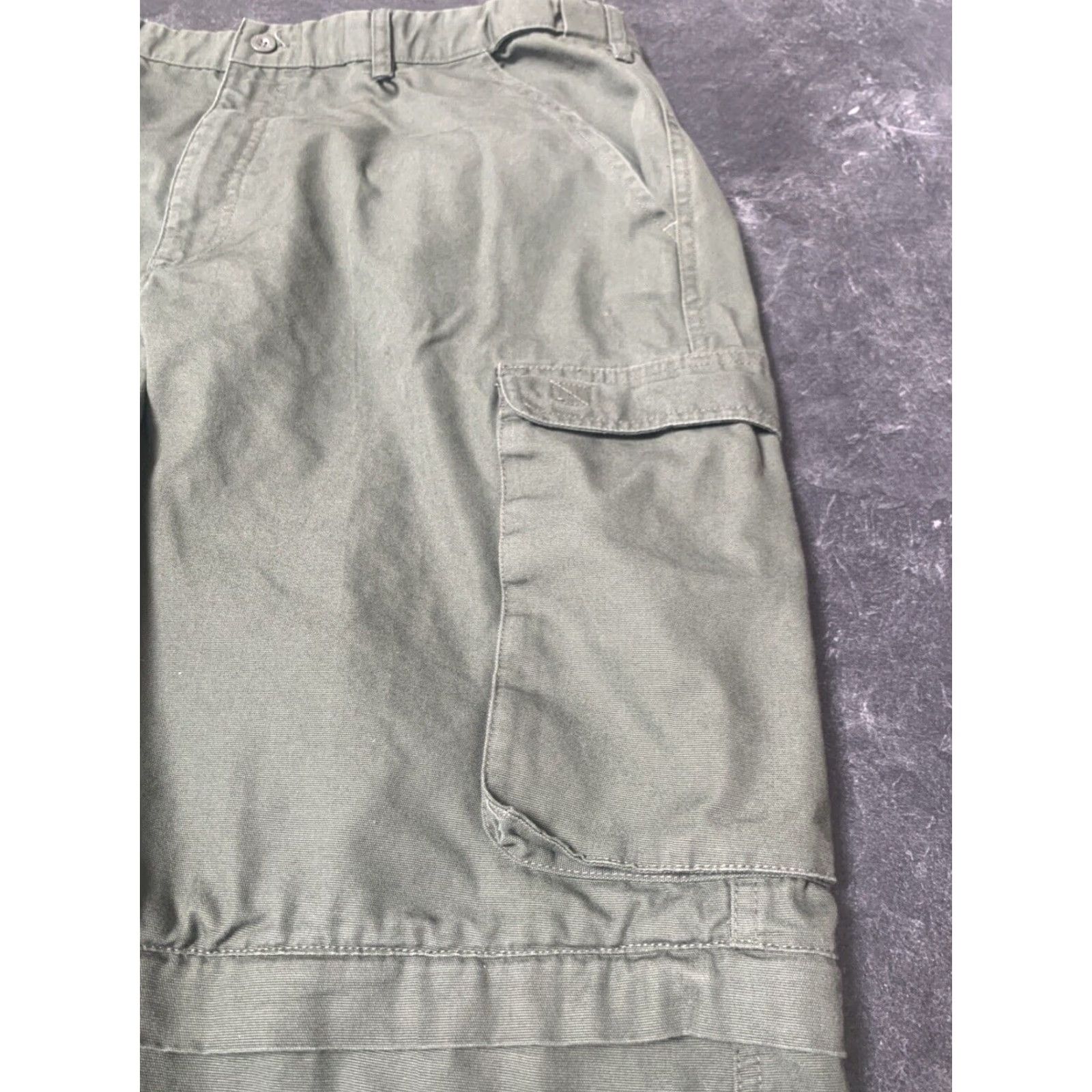 Vintage Boy Scouts of America Pants Men Size 38 Green Cotton Blend Uniform Hike Mens Size US 38 / EU 54 - 4 Thumbnail