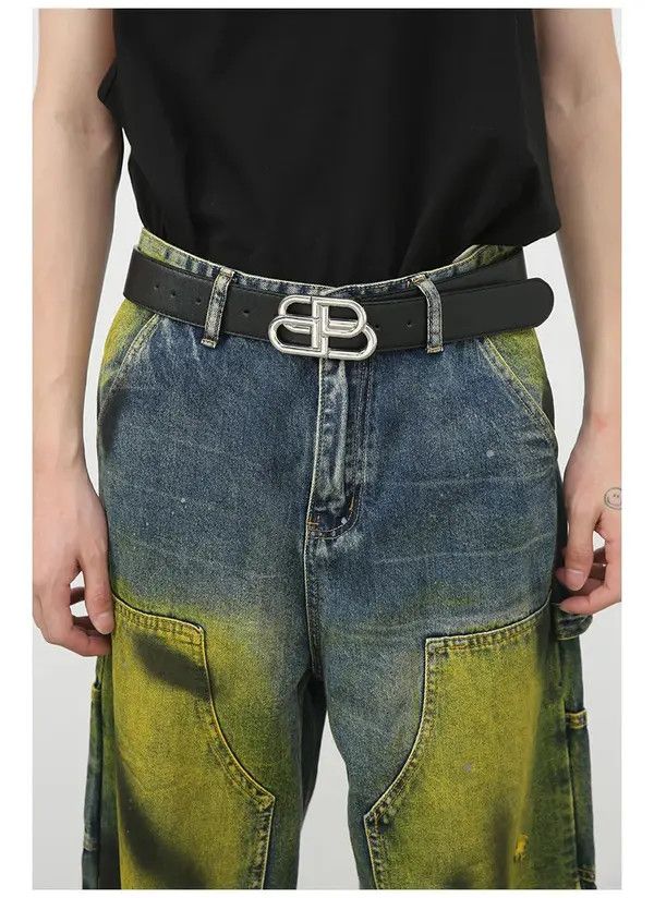 Japanese Brand Kimura x Akane Mid-Waist Baggy Distressed Ripped Jeans Size US 30 / EU 46 - 4 Thumbnail