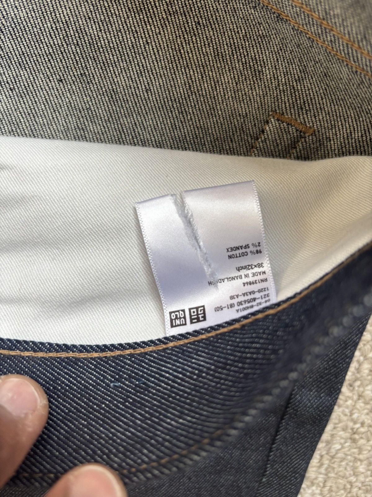Uniqlo Uniqlo Men's Deep Indigo Skinny Jeans Size US 38 / EU 54 - 4 Thumbnail