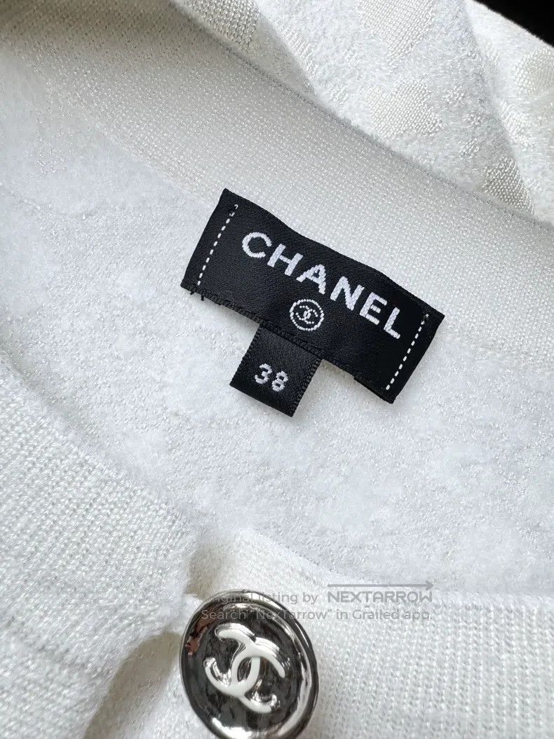 Chanel Chanel Camellia dark pattern silver buckle double pocket k Size XS / US 0-2 / IT 36-38 - 4 Thumbnail