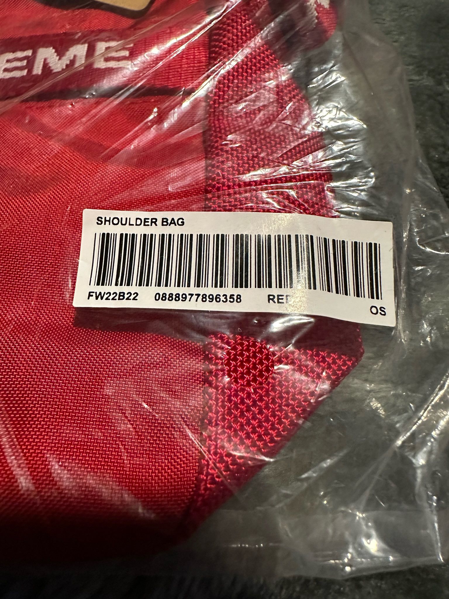 Supreme NWT Supreme Shoulder Bag - FW22 - Red Size ONE SIZE - 6 Thumbnail