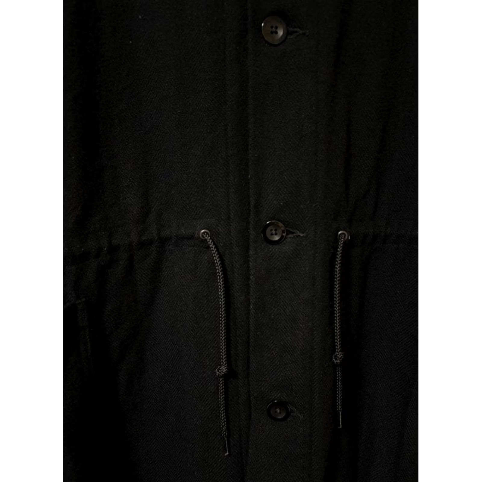 Orslow OrSlow Collarless Wool Coat Fishtail Black Made in Japan Men's Size S Size US S / EU 44-46 / 1 - 7 Thumbnail