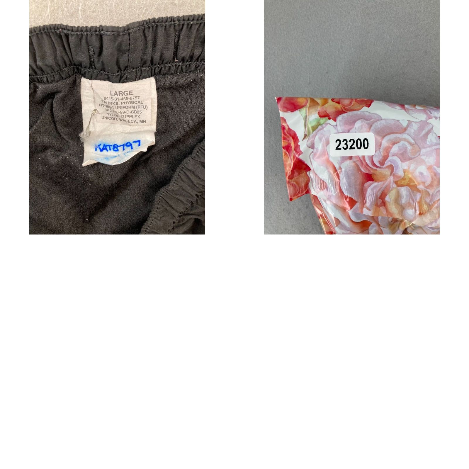 Vintage US Army Military Shorts L Mens Large Black Nylon Athletic Lined Relaxed - Army Modern Style, 4 Inseam, Drawstring, Solid Pattern Size US 33 - 8 Thumbnail