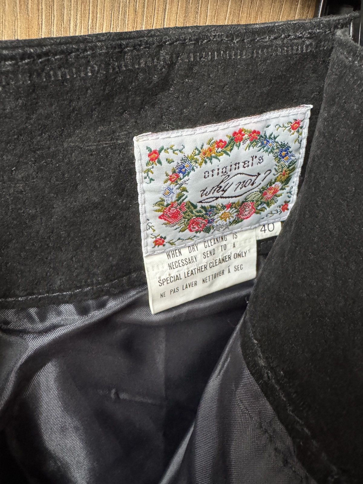 Genuine Leather × Japanese Brand × Vintage Vintage Why Not Originals Genuine Leather Shorts Size 27" / US 4 / IT 40 - 6 Thumbnail