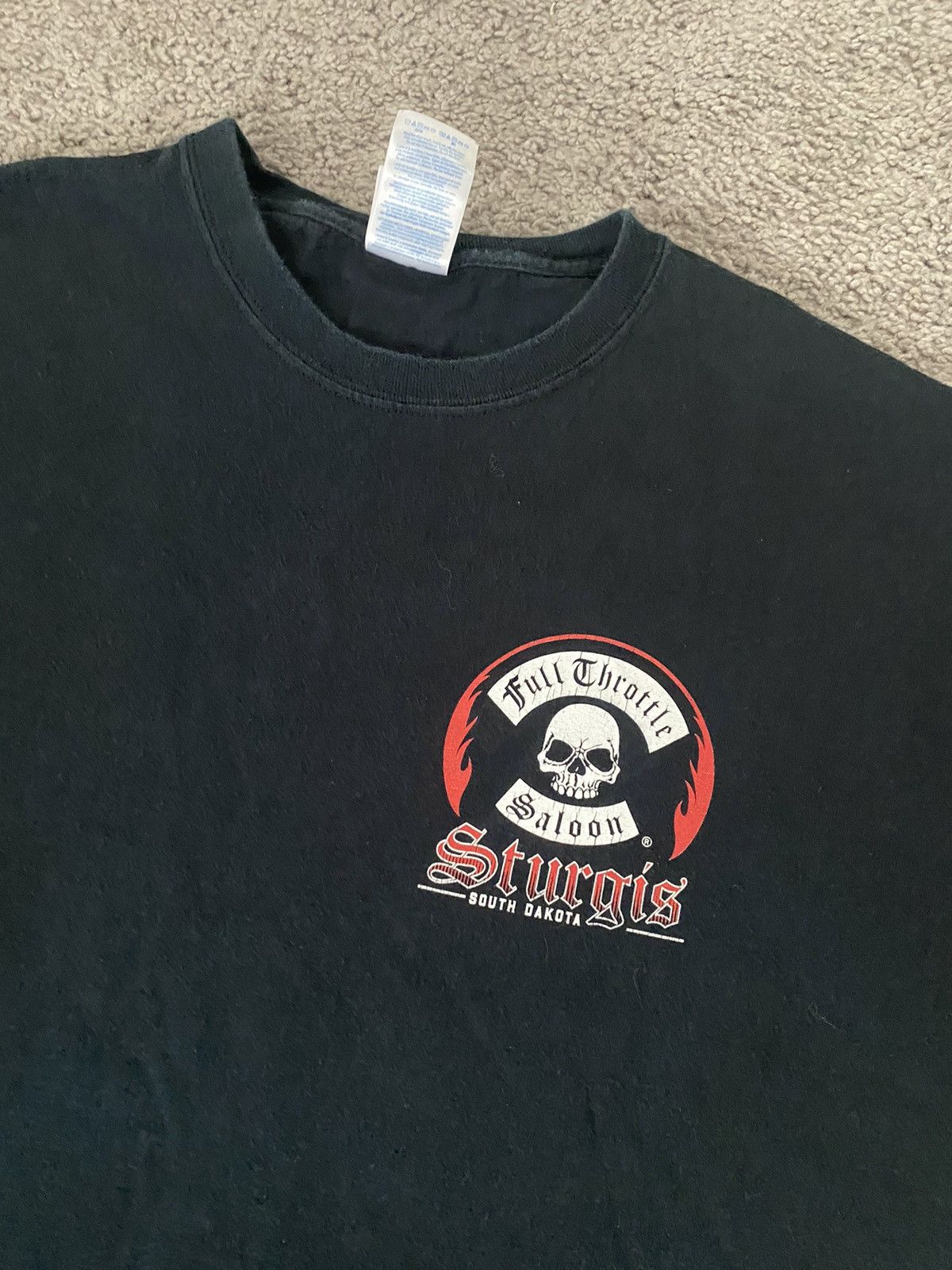 Harley Davidson × Vintage Vintage Biker Tee Size US XL / EU 56 / 4 - 4 Thumbnail