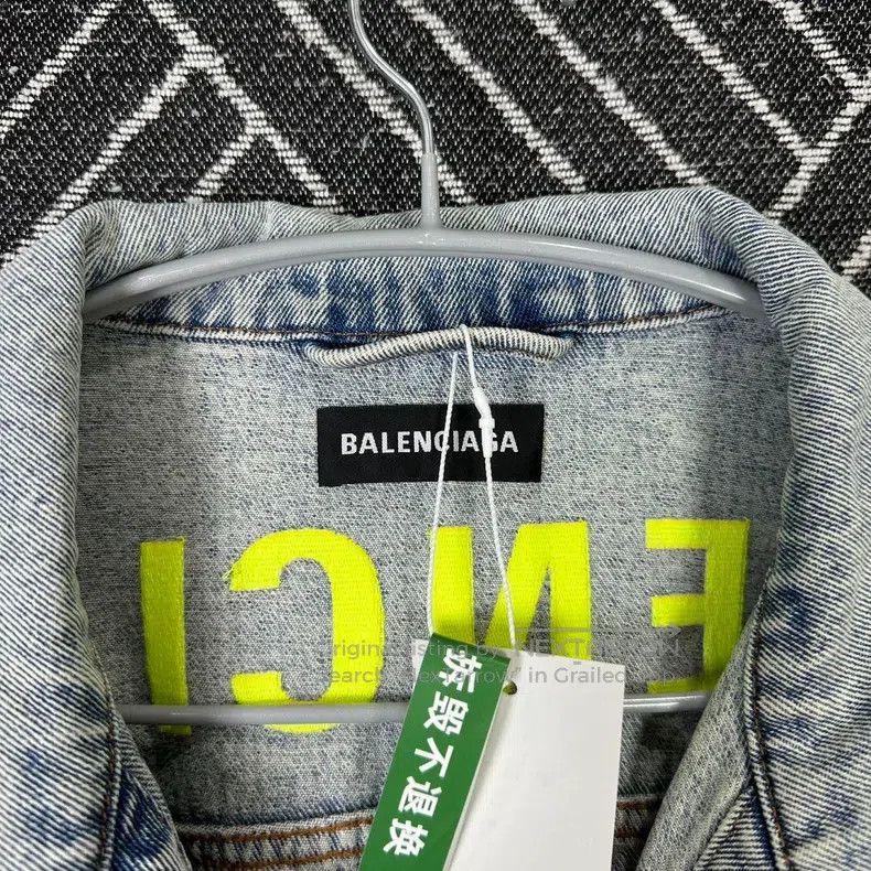 Balenciaga Balenciaga Denim Jacket Size US M / EU 48-50 / 2 - 3 Thumbnail
