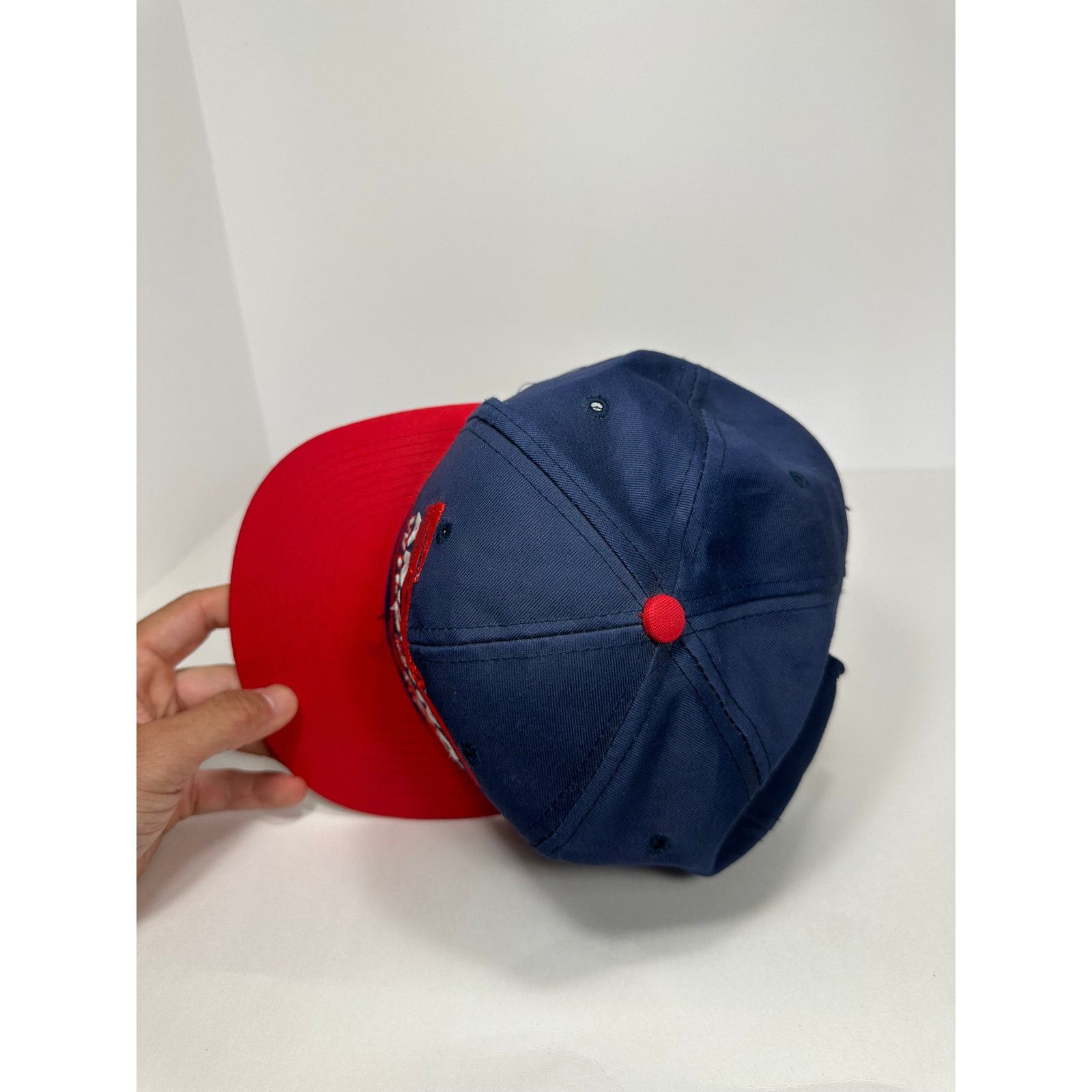 NCAA × Vintage Vintage Arizona Wildcats 1990s Wavy Script Snapback Hat Size ONE SIZE - 4 Thumbnail