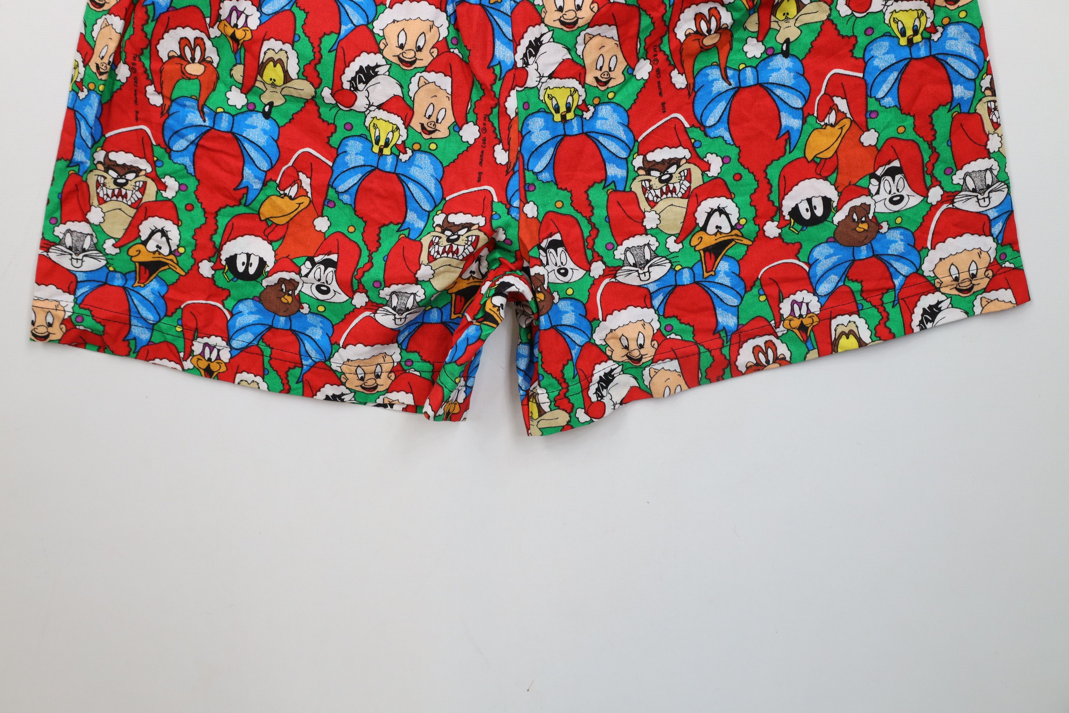 Vintage NOS Vintage 90s Looney Tunes Over Print Boxers Shorts USA Size US 36 / EU 52 - 12 Thumbnail