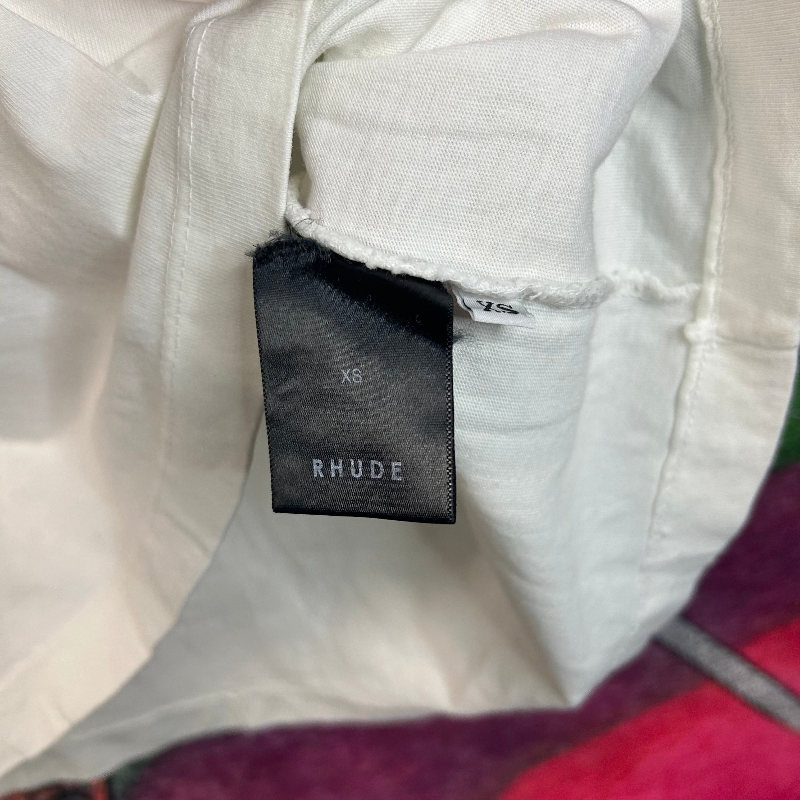 Rhude Rhude Track Logo Tee Size XS Size US XS / EU 42 / 0 - 4 Thumbnail
