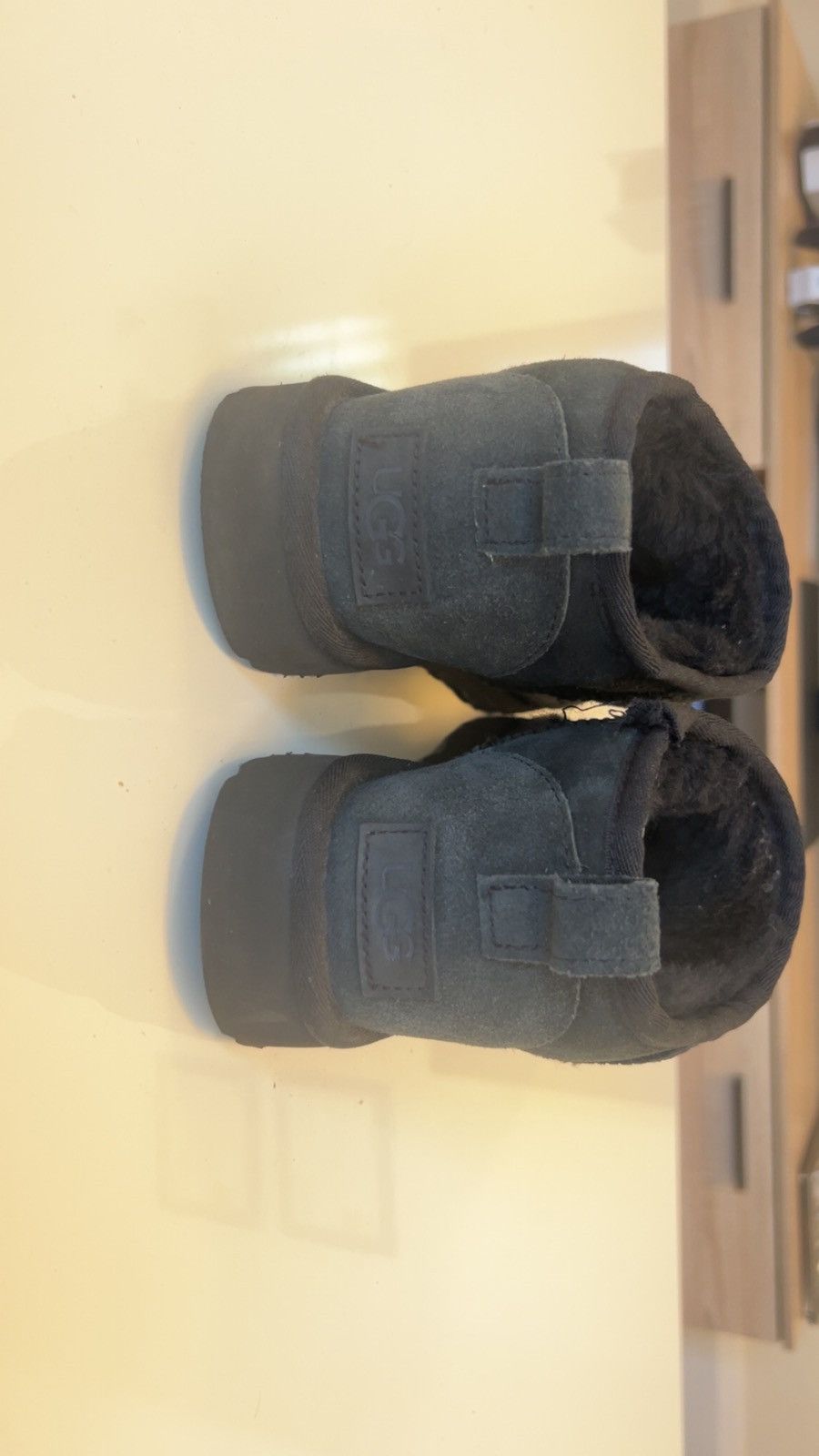 Ugg Women’s black UGGS Size US 8.5 / IT 38.5 - 4 Thumbnail