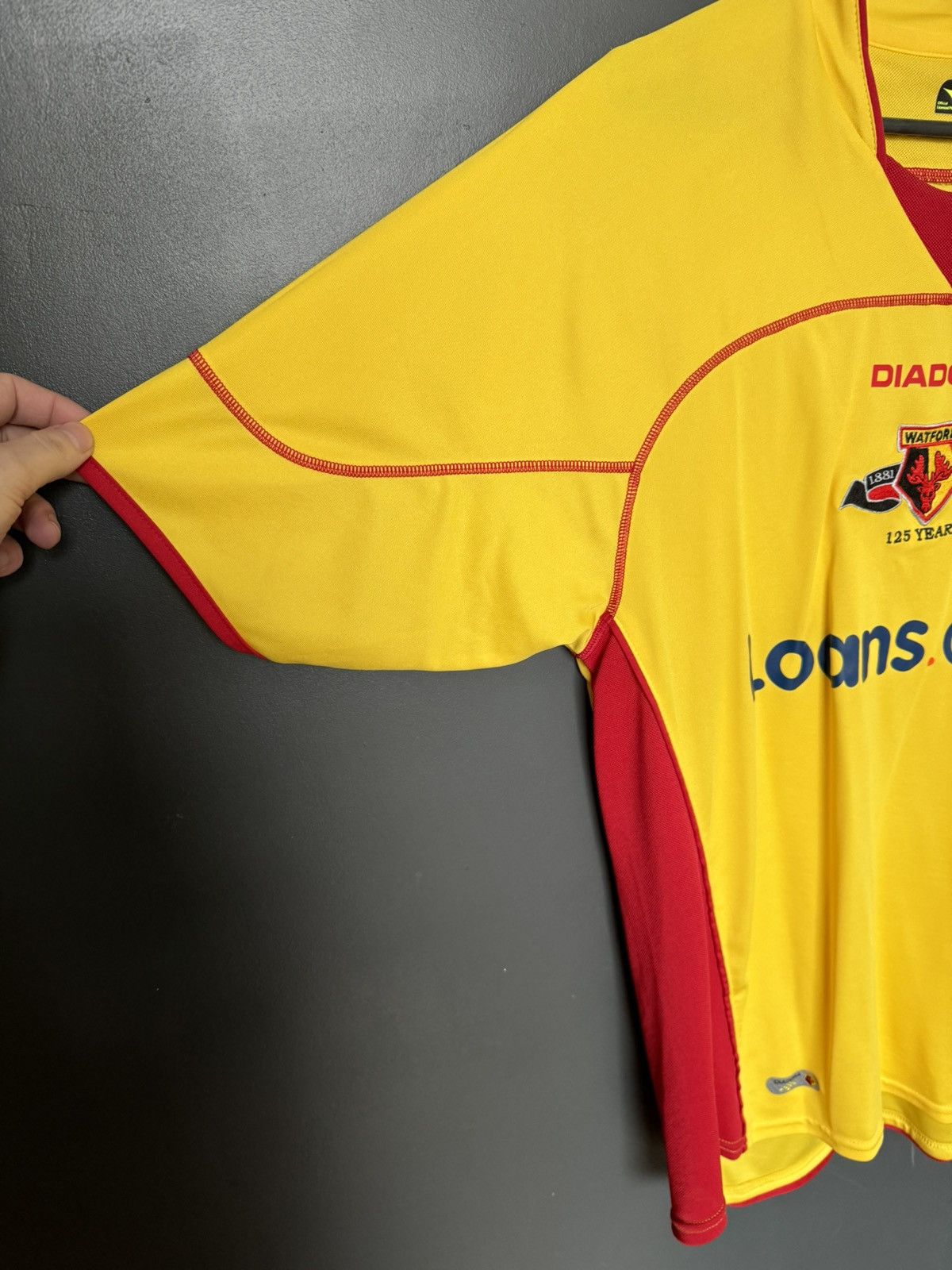 Diadora Watford 06/07 Home Football Jersey Size US M / EU 48-50 / 2 - 4 Thumbnail