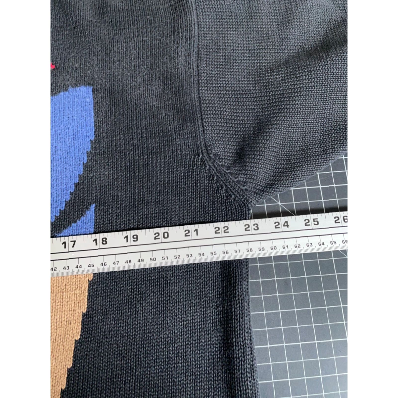 Vintage VINTAGE Par Four Sweater Shirt Adult Large Black 90s Sports Embroidered Chunky Knit Mens Size US L / EU 52-54 / 3 - 5 Thumbnail
