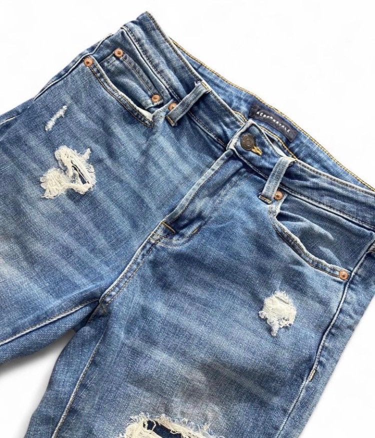 Aeropostale Aeropostale Distressed Slim Jeans 32 Size US 30 / EU 46 - 3 Thumbnail