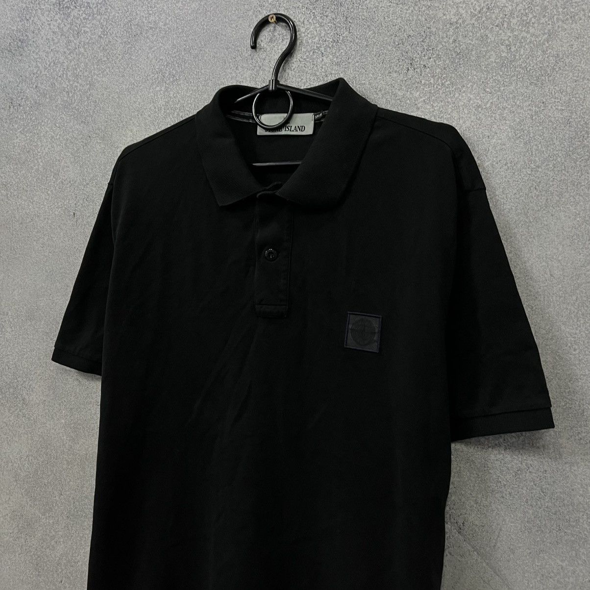 Stone Island Stone Island Polo T-shirt Patch Program Box Logo Tee Size US XXL / EU 58 / 5 - 2 Thumbnail