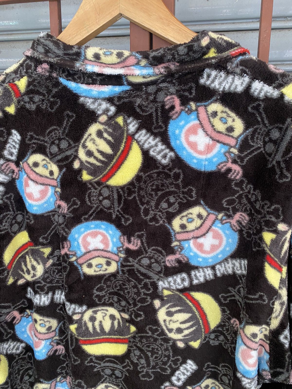 Anime × One Piece × Vintage Vintage Y2K AOP One Piece fleece sweatshirt Size US L / EU 52-54 / 3 - 8 Thumbnail