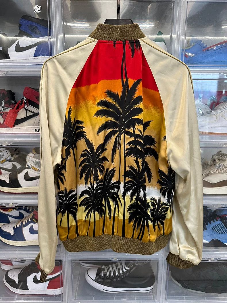Saint Laurent Paris Saint Laurent Paris Silk Coconut Jacket Size US M / EU 48-50 / 2 - 2 Thumbnail
