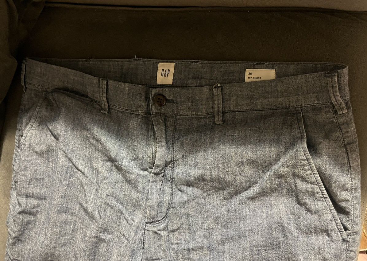 Gap Gap Men's Size 36 Chino Blue Shorts 10 In Size US 36 / EU 52 - 2 Thumbnail