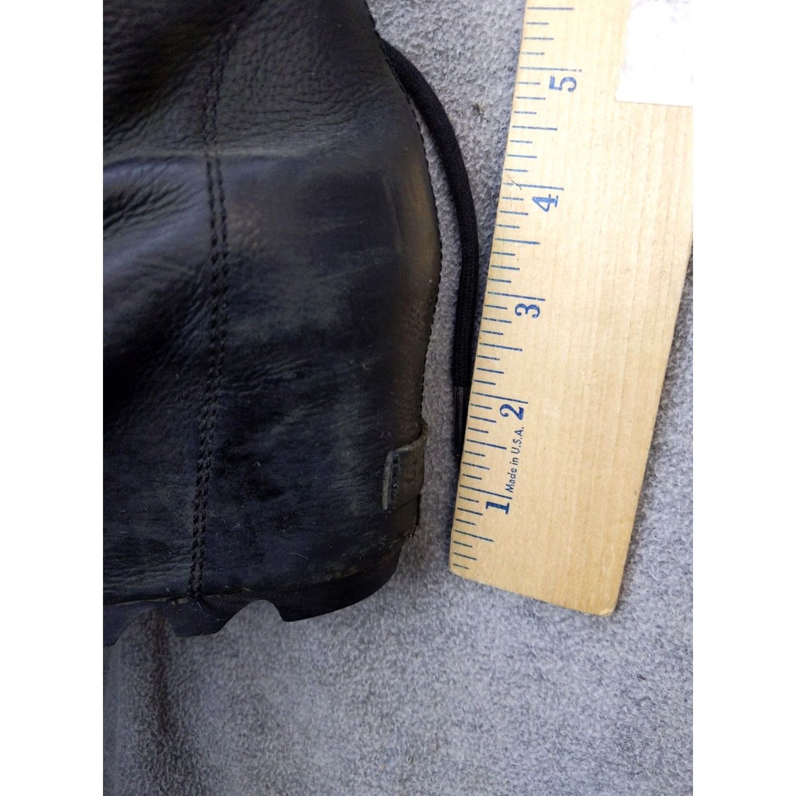 SOREL Sorel Womens Boots 8.5 Black Leather Ankle Lace Up Wedge Combat NL1987-010 Size US 9 / IT 39 - 2 Thumbnail