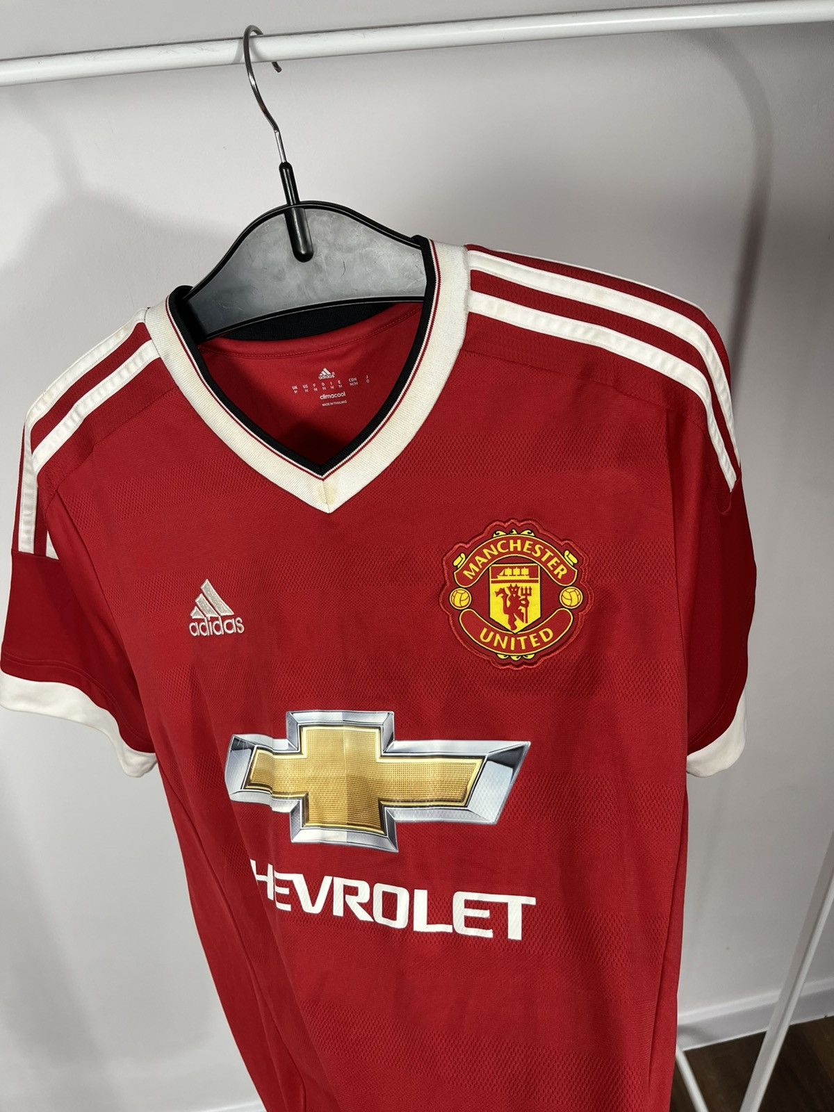 Adidas Adidas Manchester United 2015/16 Home Jersey Red Size M Size US M / EU 48-50 / 2 - 9 Thumbnail