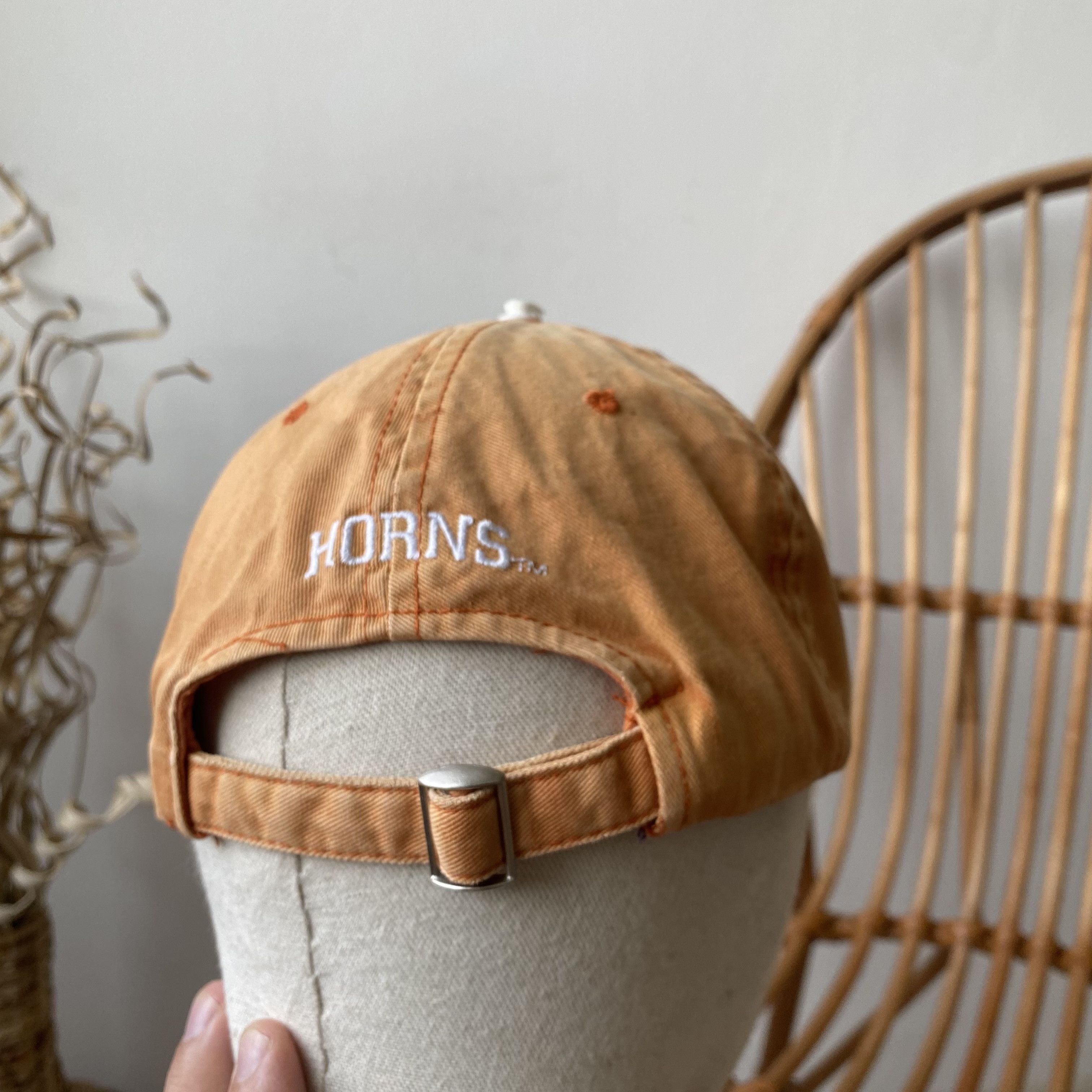 Vintage 🔥 Vintade Faded Texas Longhorns Cap USA University College Size ONE SIZE - 4 Thumbnail