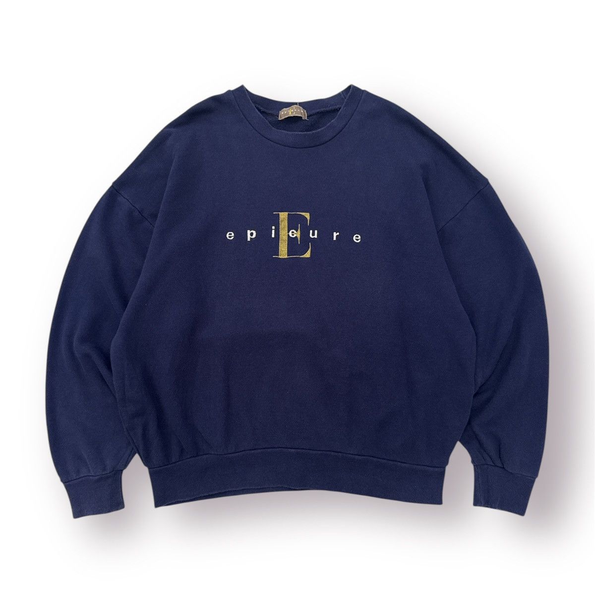 Japanese Brand 🔥 Vintage Epieure Crewneck Spell Out Sweater Pullover Jumper Size US L / EU 52-54 / 3 - 1 Thumbnail