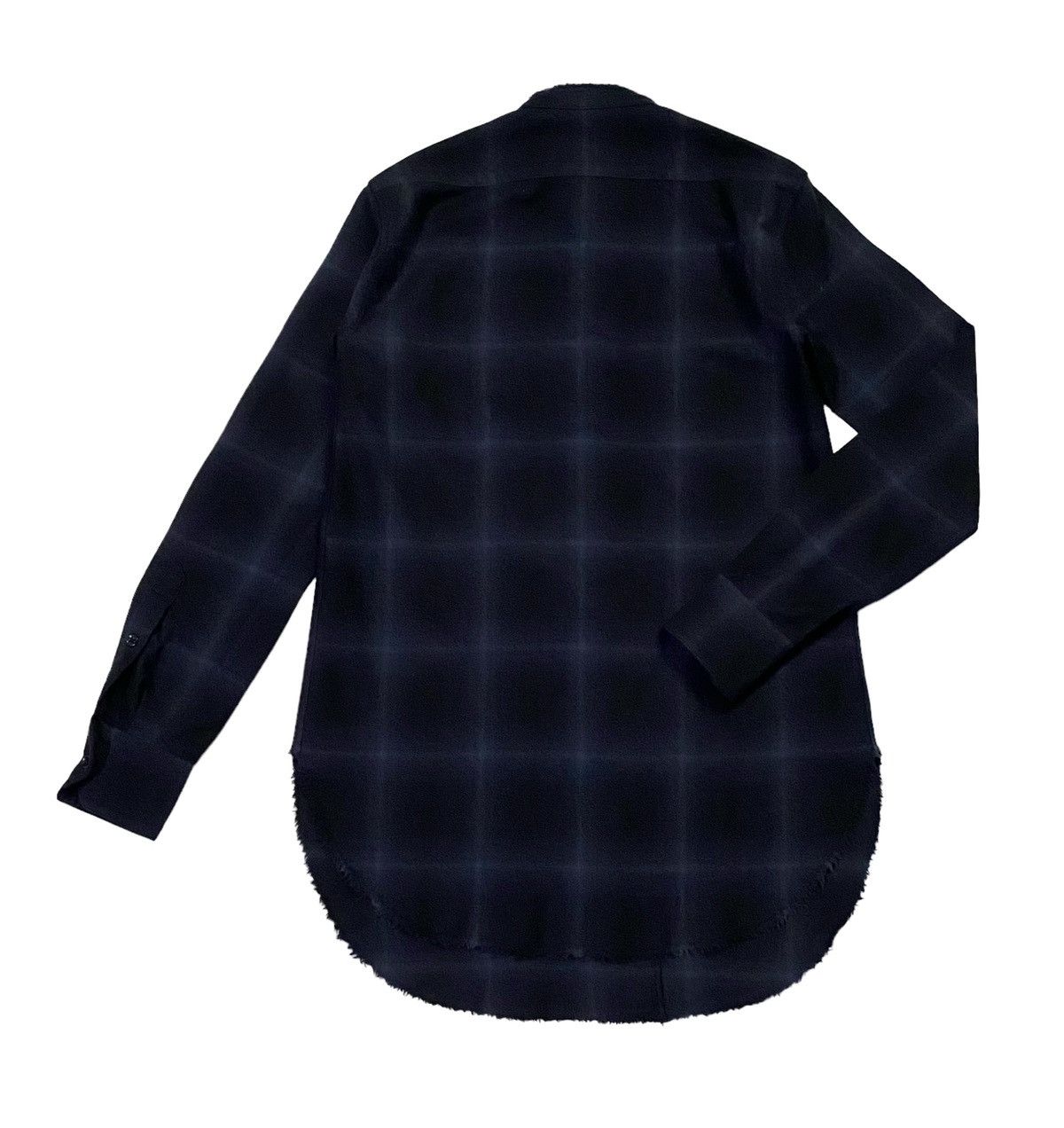 Helmut Lang Helmut Lang Plaid Wool & Cashmere Flannel Shirt Button ups Size XS / US 0-2 / IT 36-38 - 4 Thumbnail