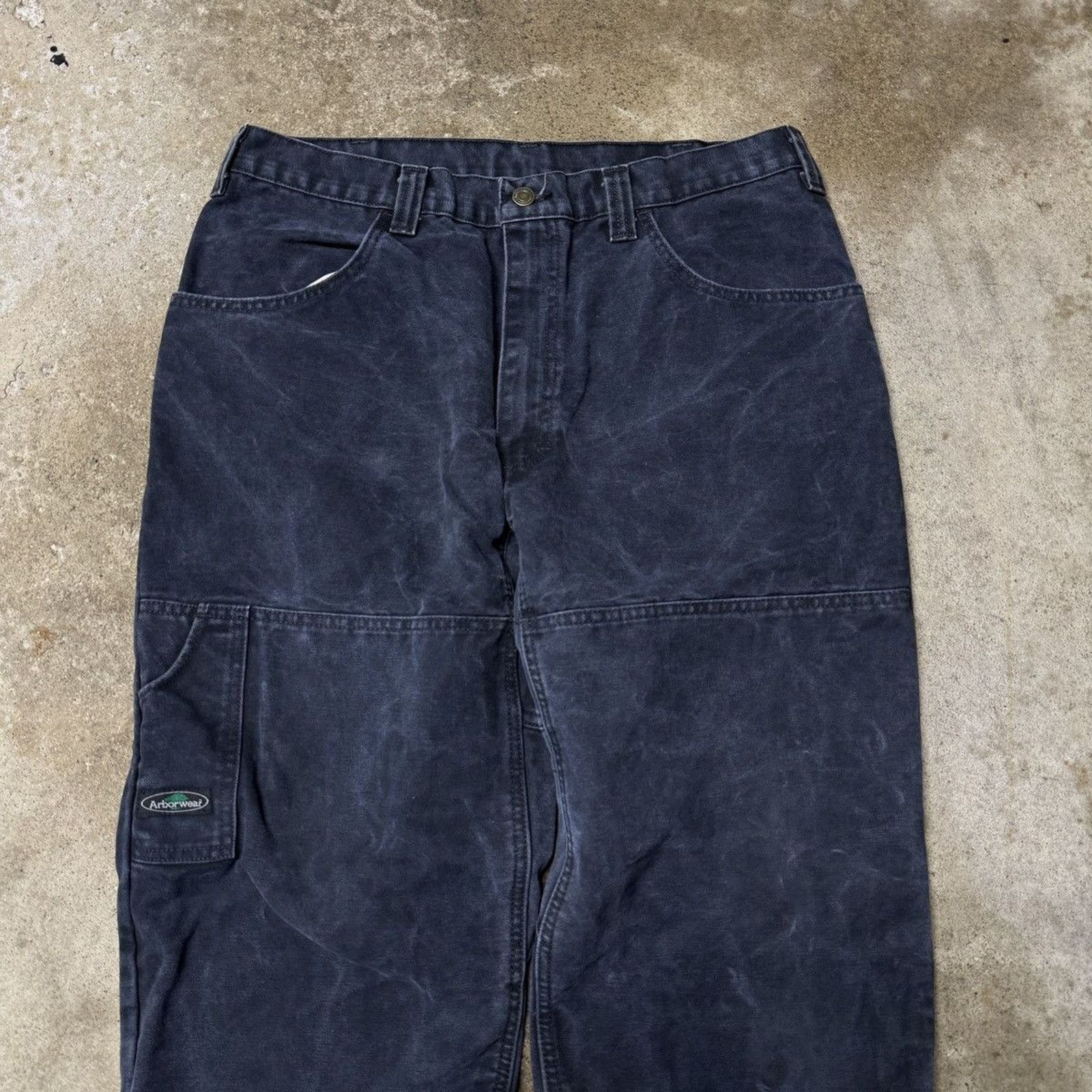 Vintage Vintage Arbor Wear Faded Washed Double Knee Pants ERD Grunge Size US 32 / EU 48 - 2 Thumbnail