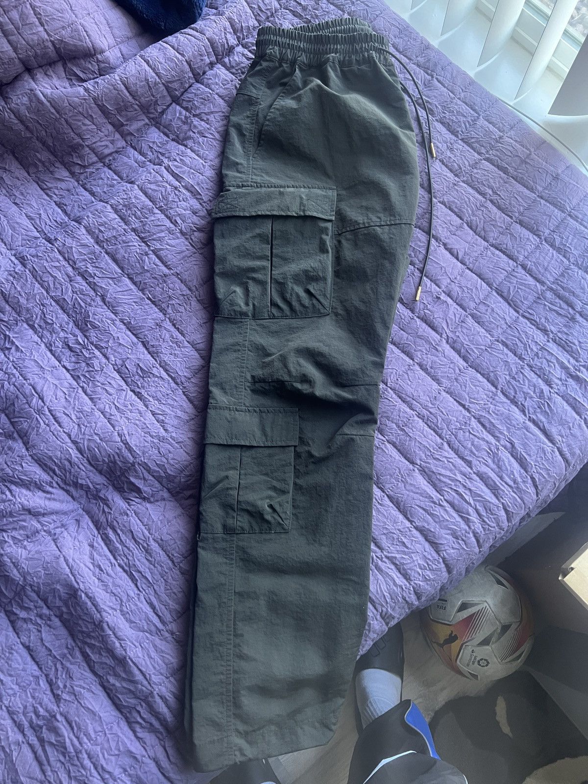 Richie Le Collection Riche le Carbon Black 2.0 cargo pants Size US 32 / EU 48 - 7 Thumbnail